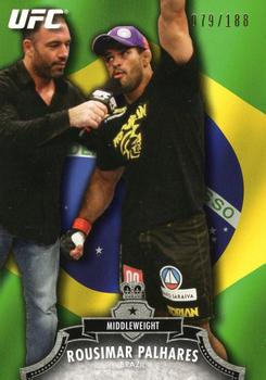 2012 Topps UFC Bloodlines - Country Flag #28 Rousimar Palhares Front