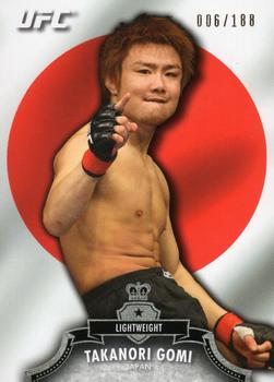 2012 Topps UFC Bloodlines - Country Flag #63 Takanori Gomi Front