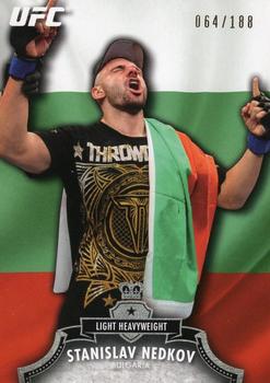 2012 Topps UFC Bloodlines - Country Flag #113 Stanislav Nedkov Front