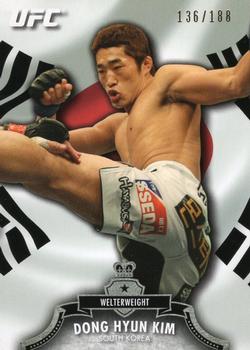 2012 Topps UFC Bloodlines - Country Flag #146 Dong-Hyun Kim Front