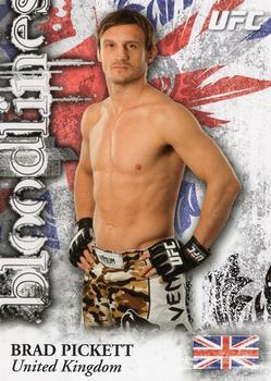 2012 Topps UFC Bloodlines - Bloodlines #BL-BP Brad Pickett Front