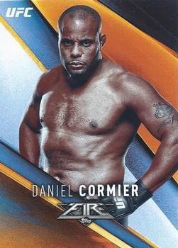 2017 Topps Fire UFC #5 Daniel Cormier Front