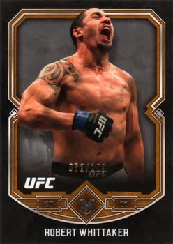 2017 Topps Museum Collection UFC - Copper #26 Robert Whittaker Front