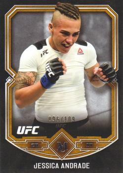 2017 Topps Museum Collection UFC - Copper #27 Jessica Andrade Front