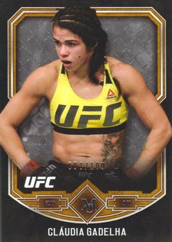 2017 Topps Museum Collection UFC - Copper #39 Cláudia Gadelha Front