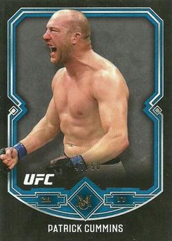2017 Topps Museum Collection UFC - Sapphire #48 Patrick Cummins Front