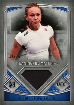 2017 Topps Museum Collection UFC - Meaningful Material Relics #MMR-MW Michelle Waterson Front