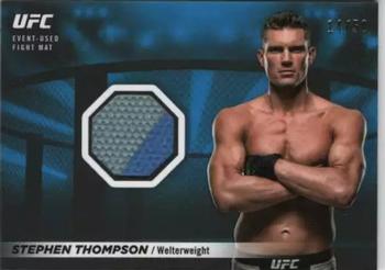 2018 Topps UFC Knockout - Fight Mat Relics Blue #FMR-ST Stephen Thompson Front