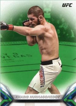 2018 Topps UFC Knockout - Green #49 Khabib Nurmagomedov Front