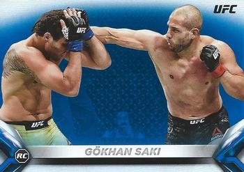 2018 Topps UFC Knockout - Blue #55 Gökhan Saki Front