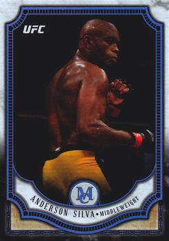 2018 Topps UFC Museum Collection #4 Anderson Silva Front
