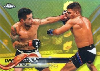 2018 Topps Chrome UFC - Gold #10 Ray Borg Front