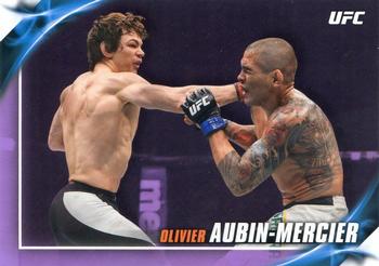 2019 Topps UFC Knockout - Purple #30 Olivier Aubin-Mercier Front
