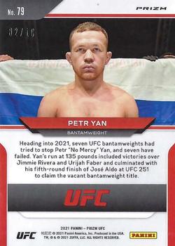 2021 Panini Prizm UFC - Gold Prizms #79 Petr Yan Back
