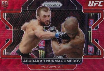 2022 Panini Prizm UFC - Ruby Wave #5 Abubakar Nurmagomedov Front