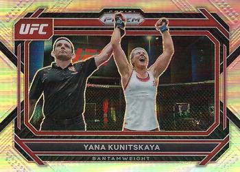 2023 Panini Prizm UFC - Silver Prizms #93 Yana Kunitskaya Front