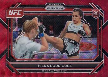 2023 Panini Prizm UFC - Ruby Wave Prizms #99 Piera Rodriguez Front