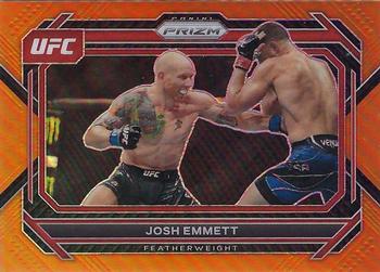 2023 Panini Prizm UFC - Orange Prizms #94 Josh Emmett Front