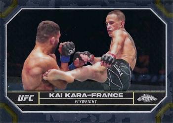 2024 Topps Chrome UFC #106 Kai Kara-France Front