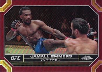 2024 Topps Chrome UFC - Magenta Refractor #90 Jamall Emmers Front