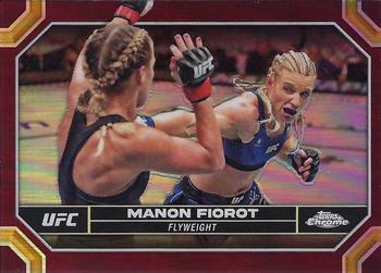 2024 Topps Chrome UFC - Magenta Refractor #120 Manon Fiorot Front