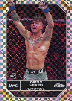 2024 Topps Chrome UFC - X-Fractor #26 Diego Lopes Front