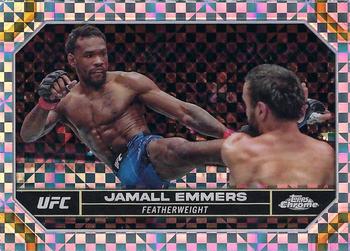 2024 Topps Chrome UFC - X-Fractor #90 Jamall Emmers Front