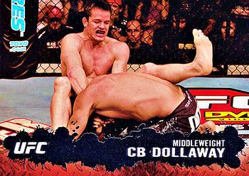 2009 Topps UFC Round 2 #5 CB Dollaway Front