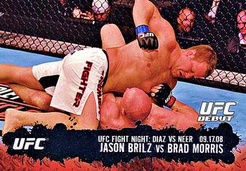 2009 Topps UFC Round 2 #104 Jason Brilz / Brad Morris Front