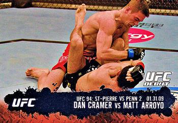 2009 Topps UFC Round 2 #123 Dan Cramer / Matt Arroyo Front