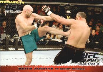 2009 Topps UFC Round 1 #30 Keith Jardine / Kerry Schall Front