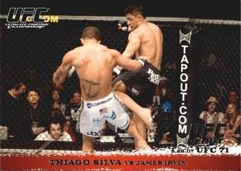 2009 Topps UFC Round 1 #65 Thiago Silva / James Irvin Front