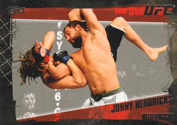 2010 Topps UFC #58 Johny Hendricks Front