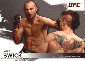 2010 Topps UFC Knockout #42 Mike Swick Front