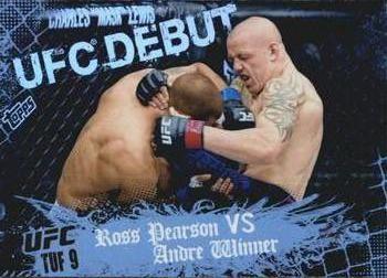 2010 Topps UFC Main Event #114 Ross Pearson / Andre Winner Front