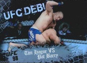 2010 Topps UFC Main Event #121 Tim Hague / Pat Barry Front