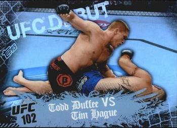 2010 Topps UFC Main Event #126 Todd Duffee / Tim Hague Front