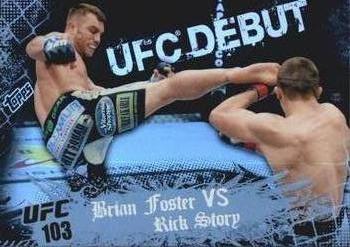 2010 Topps UFC Main Event #134 Brian Foster / Rick Story Front