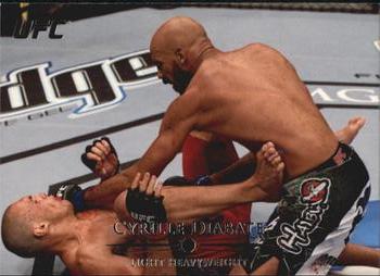 2011 Topps UFC Title Shot #88 Cyrille Diabate Front