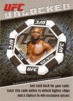 2011 Topps UFC Title Shot - Unlocked #NNO Anderson Silva Front