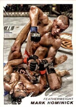 2011 Topps UFC Moment of Truth #9 Mark Hominick Front