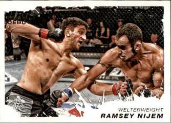 2011 Topps UFC Moment of Truth #24 Ramsey Nijem Front