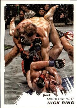 2011 Topps UFC Moment of Truth #32 Nick Ring Front