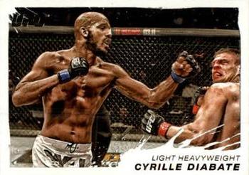 2011 Topps UFC Moment of Truth #90 Cyrille Diabate Front
