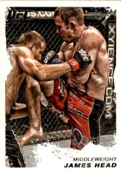 2011 Topps UFC Moment of Truth #183 James Head Front