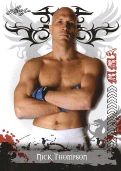 2010 Leaf MMA #47 Nick Thompson Front