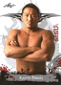 2010 Leaf MMA #66 Kazuo Misaki Front