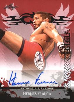 2010 Leaf MMA - Autographs Red #AU-HF1 Hermes Franca Front