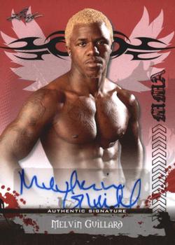 2010 Leaf MMA - Autographs Red #AU-MG1 Melvin Guillard Front