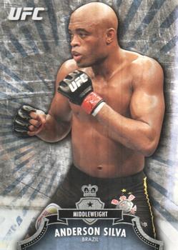 2012 Topps UFC Bloodlines #1 Anderson Silva Front